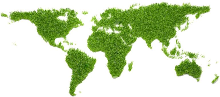 Artificial-Grass-World-Map